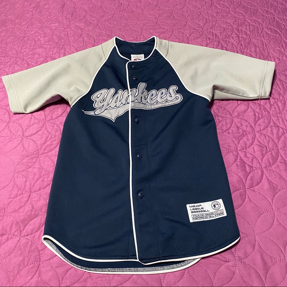 True Fan New York Yankees Johnny Damon #18 Jersey